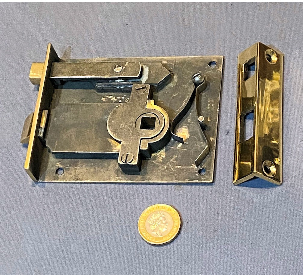 Brass Door Latch — view 2