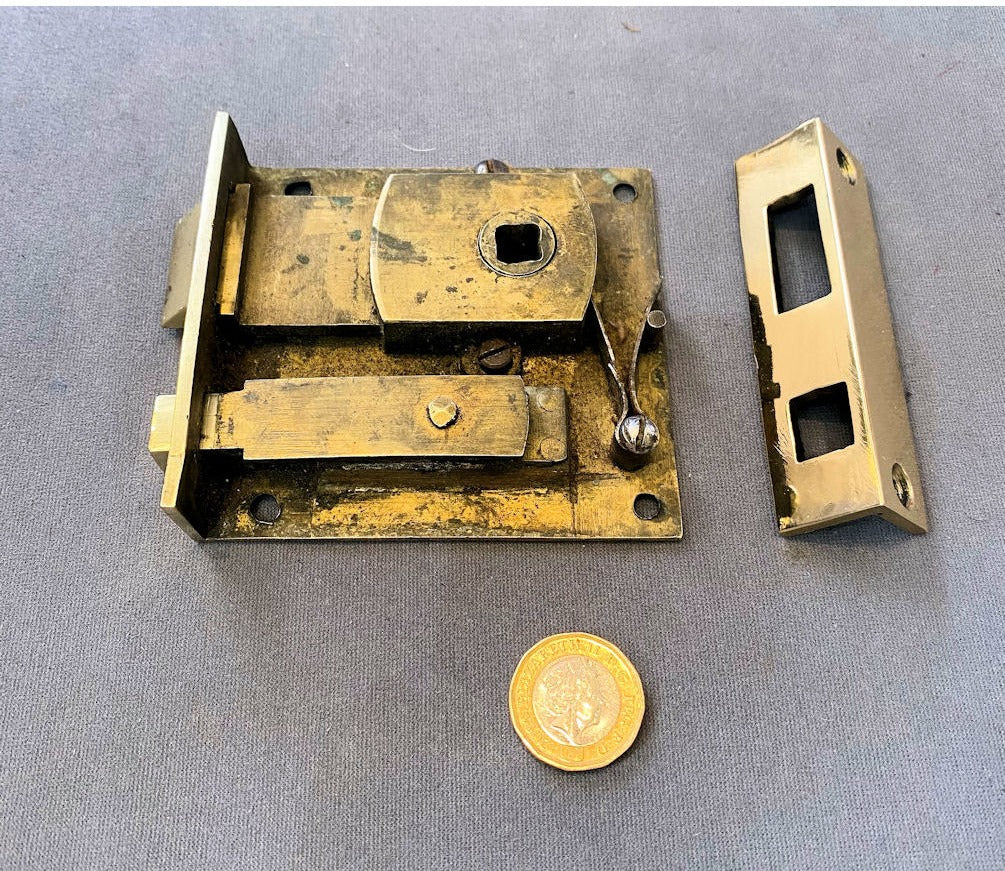 Brass Door Latch — view 2