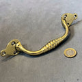 Brass Door Pull, 4 available — Brass, late 19th century