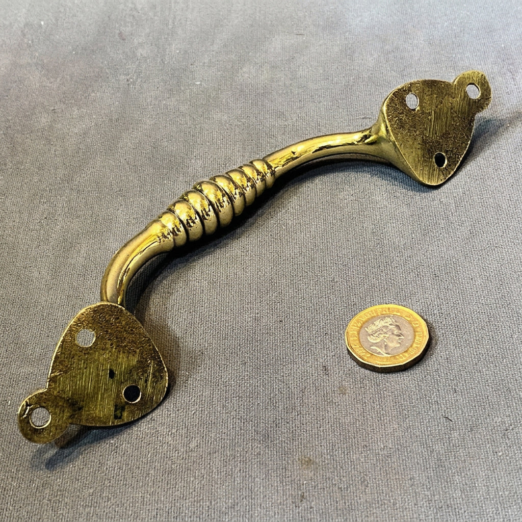 Brass Door Pull, 4 available — view 3