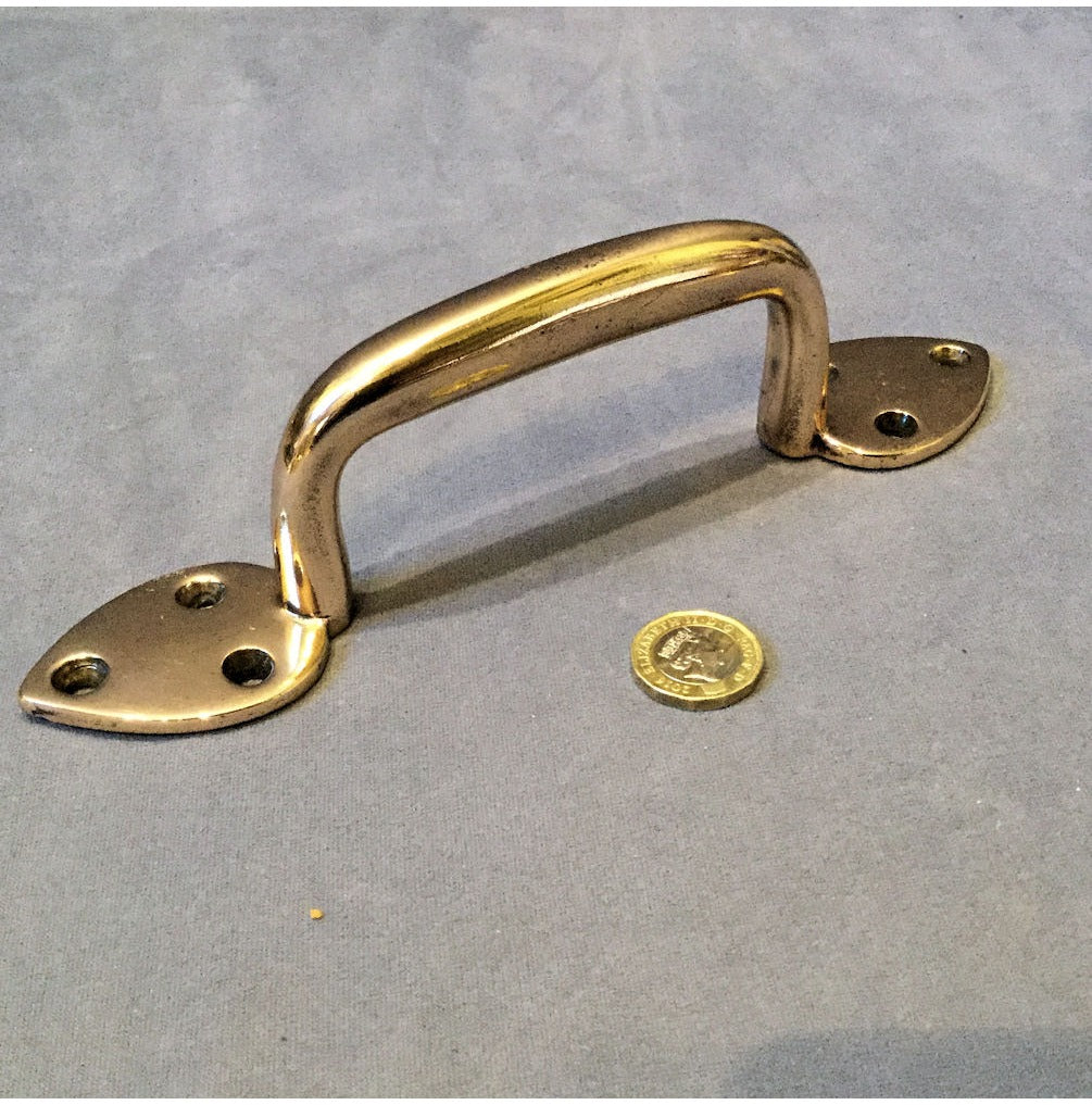 Brass Door Pull — view 3