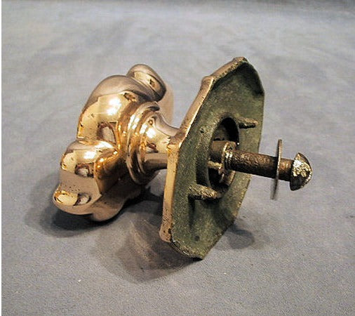 Brass Door Pull Knob — view 2