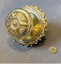 Brass Door Pull Knob — Brass, 1920's