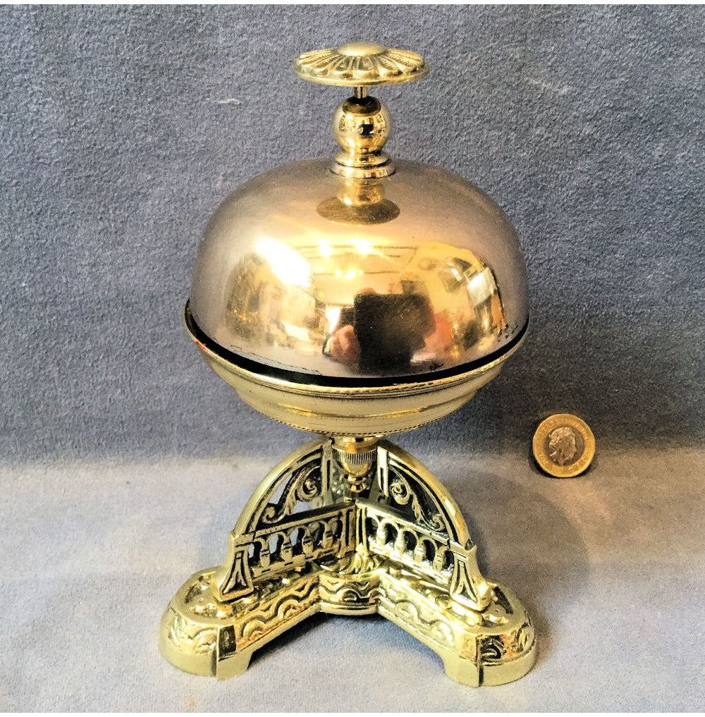Brass Double Counter Bell — view 2