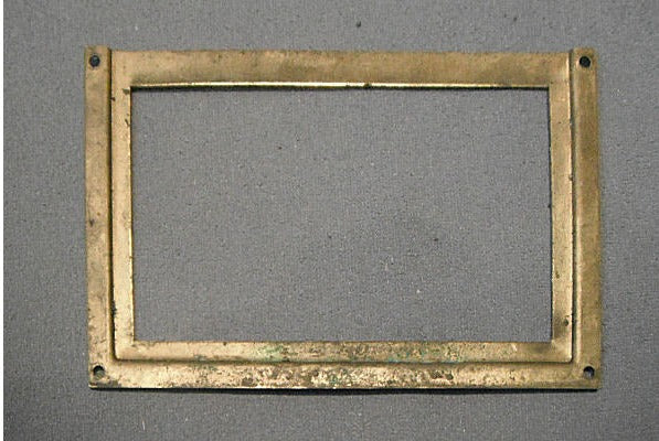 Brass Drawer Label Frames, 10 available — view 2