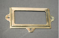 Brass Drawer Label Frames, 19 available — Brass