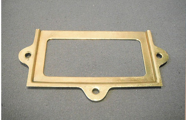 Brass Drawer Label Frames, 19 available — view 2