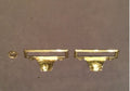 Brass Drawer Label Frames, 24 available — Brass, 1920's