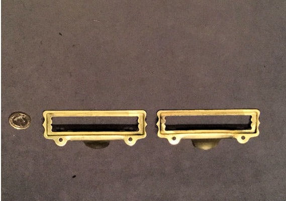Brass Drawer Label Frames, 24 available — view 2