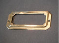 Brass Drawer Label Frames, 7 available — Brass, 1920's