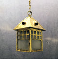 Brass Electric Hall Lamp — Brass, 1920's