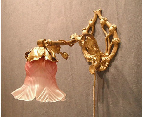 Brass Electric Side / Wall Light — view 3