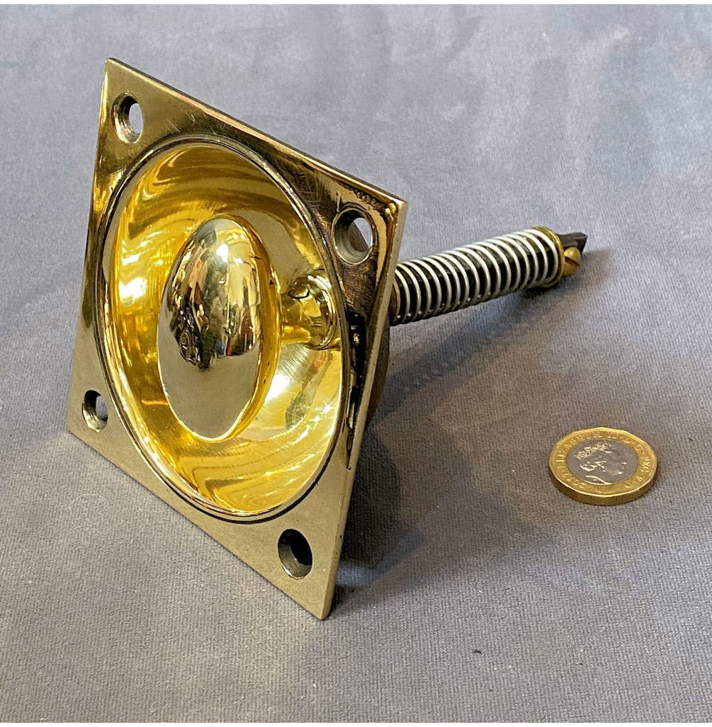 Brass Exterior Bell Pull — view 2