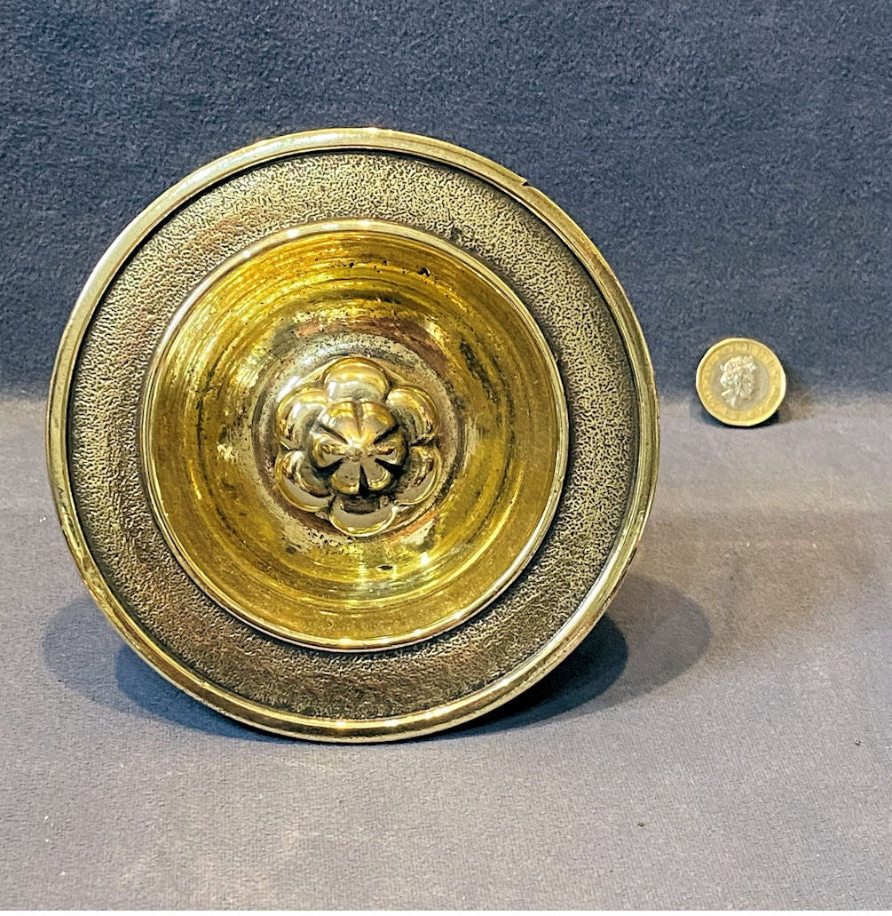 Brass Exterior Bell Pull — Brass, late 19th century