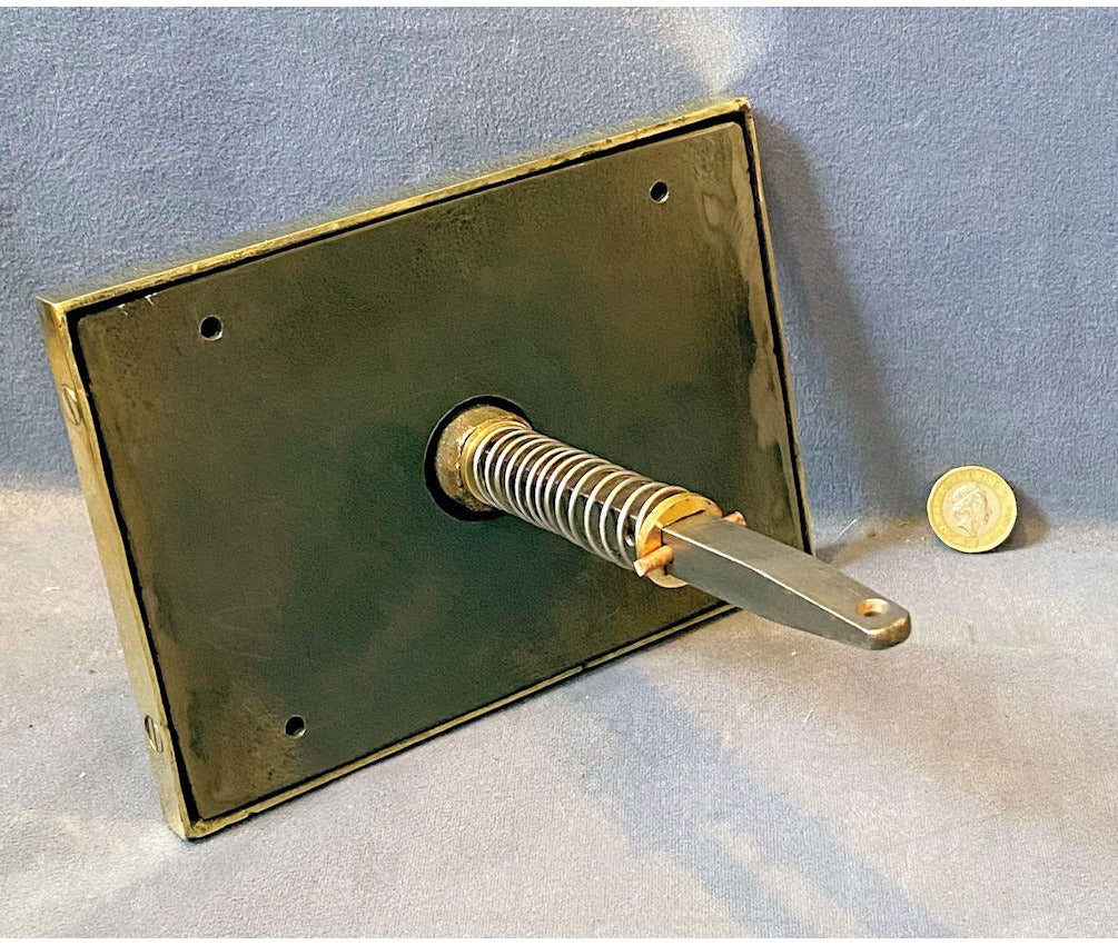 Brass Exterior Bell Pull — view 3