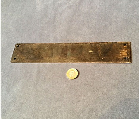 Brass Fairways Nameplate — view 2