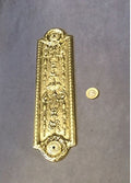 Brass Fingerplate — Brass, late 19th century