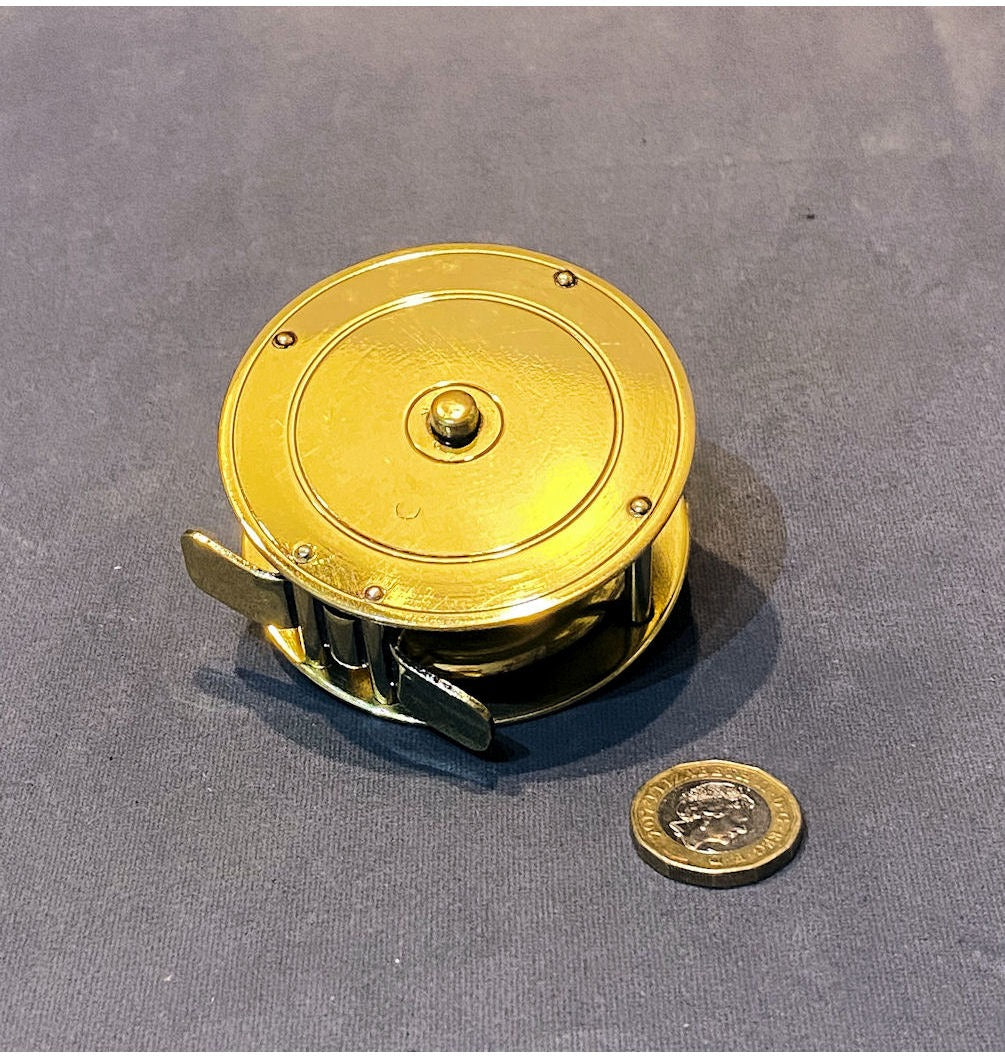 Brass Fishing Reel — view 3