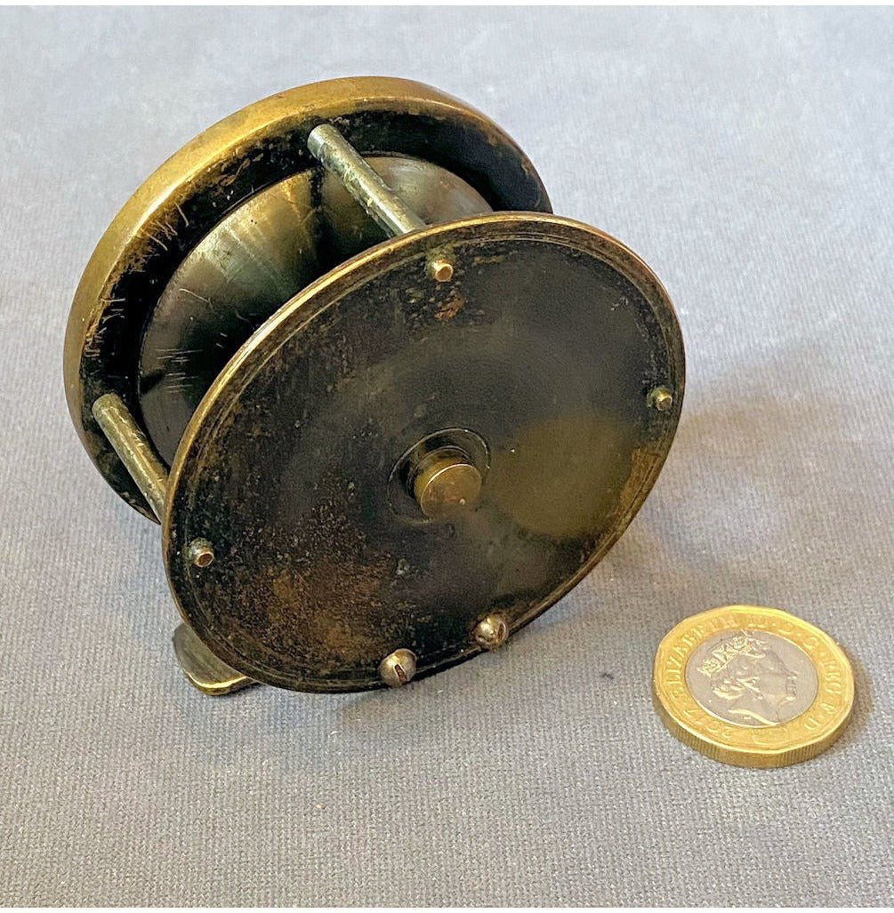 Brass Fishing Reel — view 3