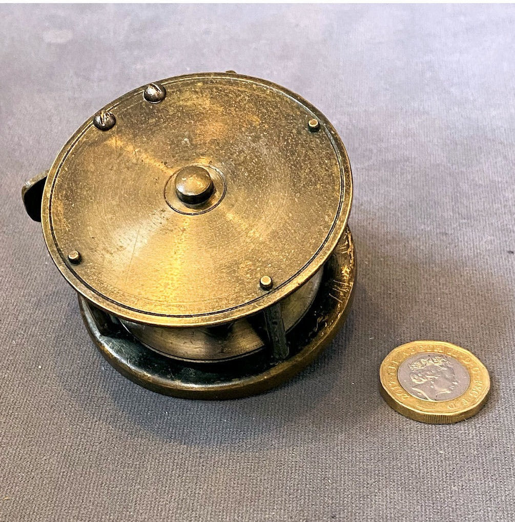 Brass Fishing Reel — view 5