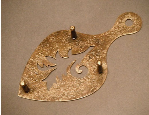 Brass Flat Iron Stand — view 2