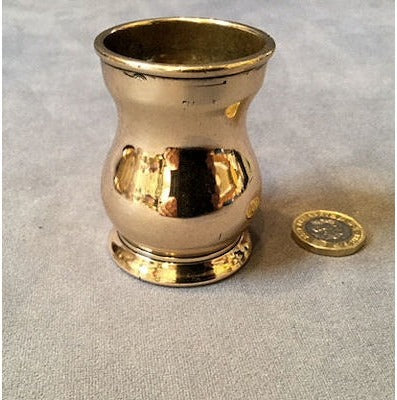 Brass Half Gill Spirit Measure — view 2