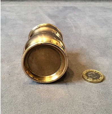 Brass Half Gill Spirit Measure — view 3