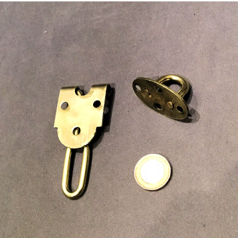 Brass Hasp and Keep — view 3