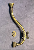 Brass Hat & Coat Hook — Brass, 1920's