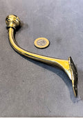Brass Hat & Coat Hook — Brass, late 19th century