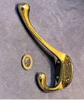 Brass Hat & Coat Hook — Brass, 1920's