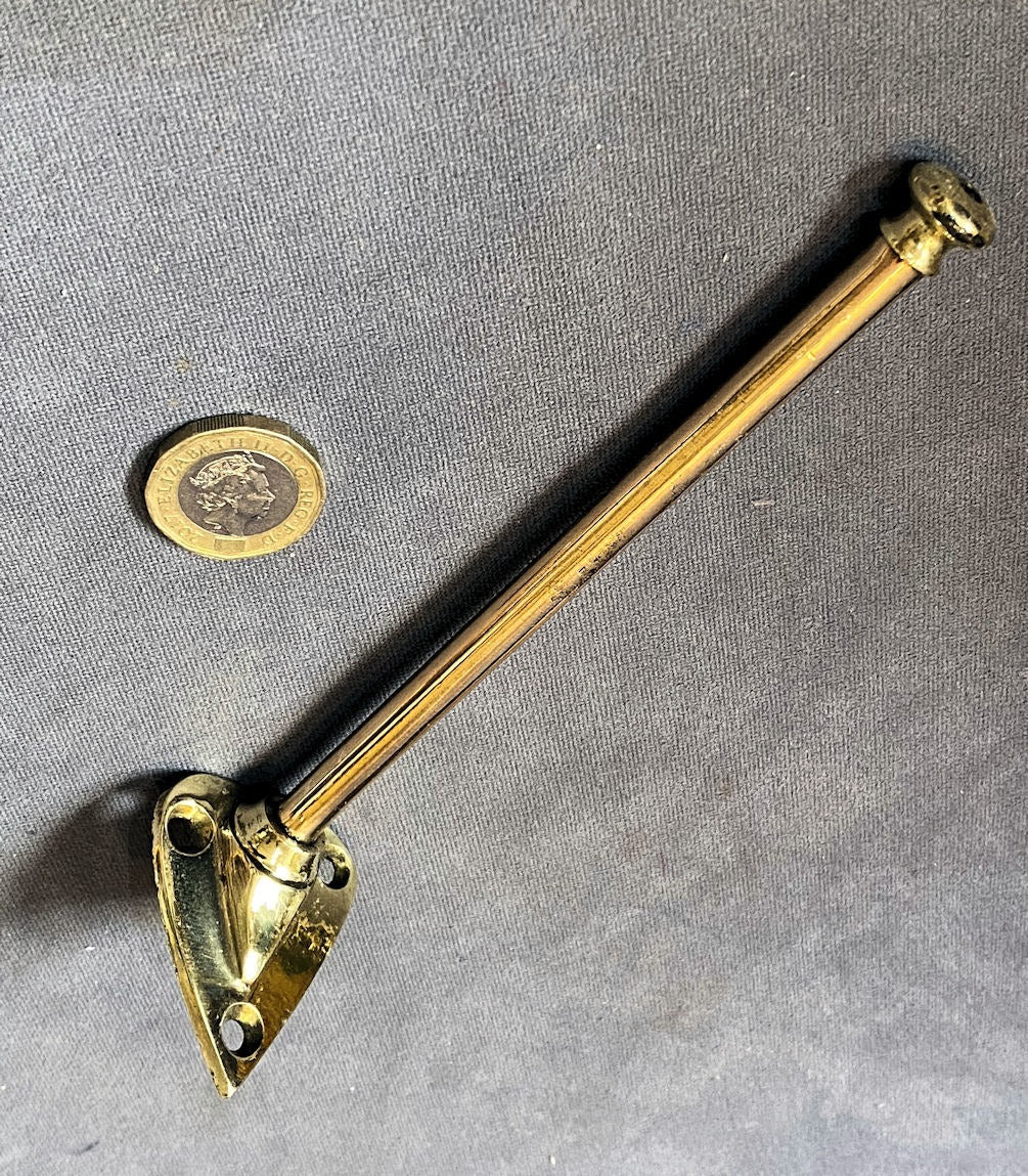 Brass Hat & Coat Peg — Brass, late 19th century