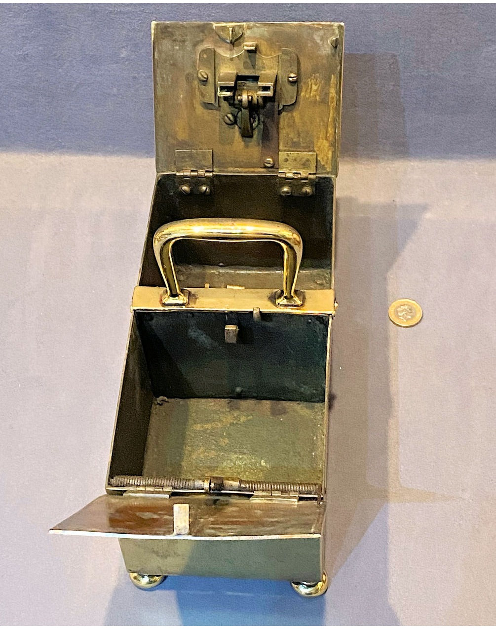 Brass Honesty Box — view 4