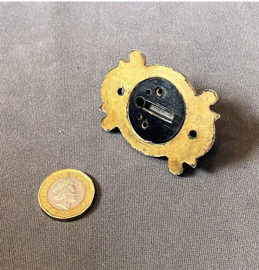 Brass Interior Electric Bell Press — view 2