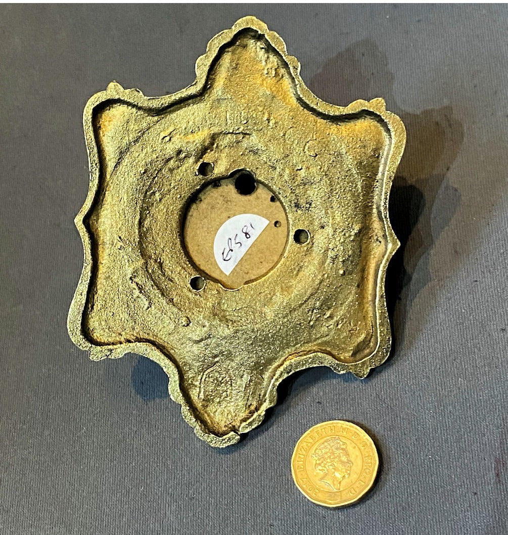 Brass Interior Electric Bell Push — view 2