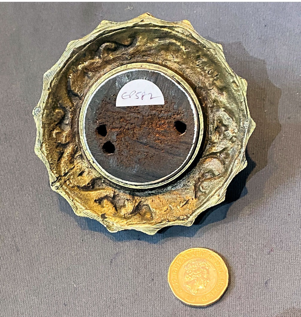 Brass Interior Electric Bell Push — view 2