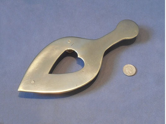 Brass Iron Stand — Brass, late 19th century