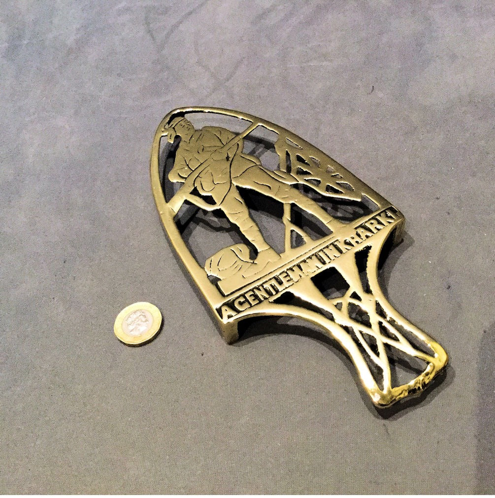 Brass Iron Stand — Brass, 1920's