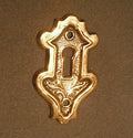 Brass Keyhole, 4 available — Brass, late 19th century