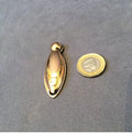 Brass Keyhole Cover — Brass, 1920's