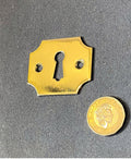 Brass Keyhole Surround — Brass, 1920's
