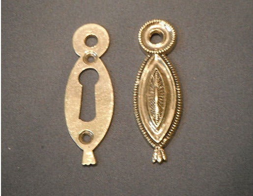 Brass Keyhole with Cover — view 2