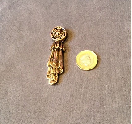 Brass Keyhole with Cover — Brass, 1920's