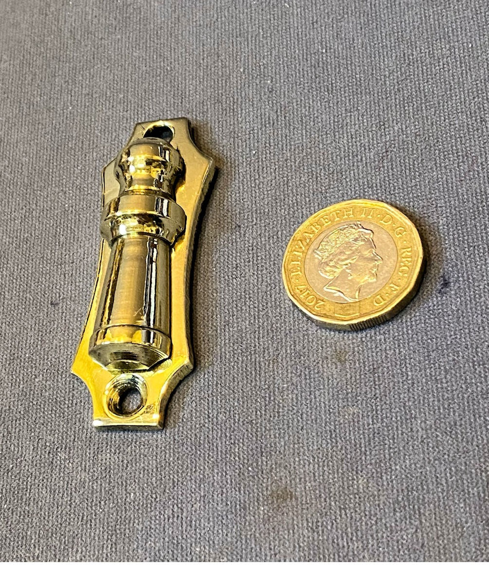 Brass Keyhole with Cover — Brass, late 19th century