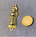 Brass Keyhole with Cover — Brass, late 19th century