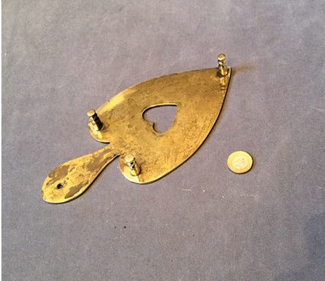 Brass Laundry Iron Stand — view 2