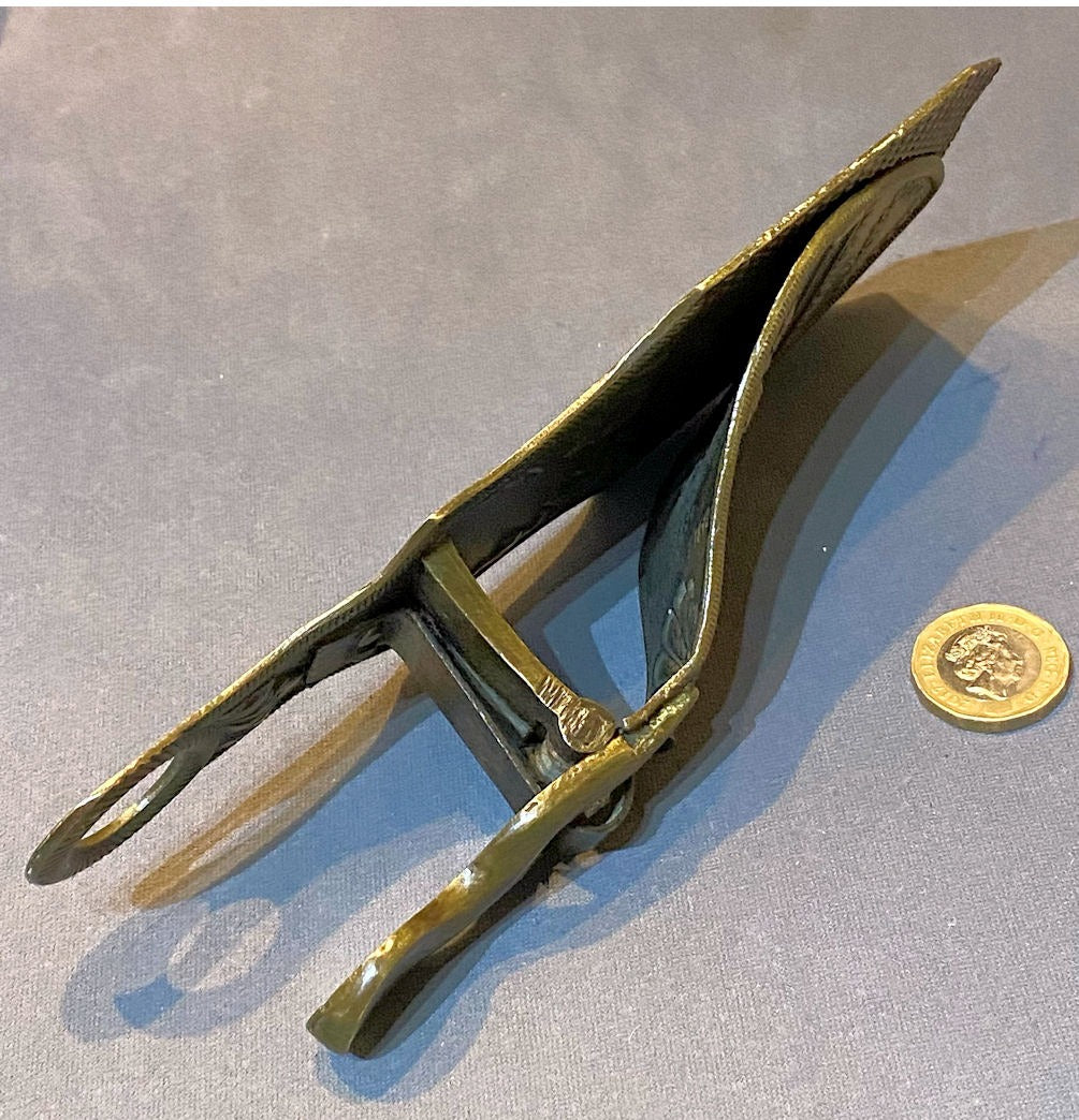 Brass Leather Clip — view 3