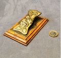 Brass Letter Clip — Brass, late 19th century