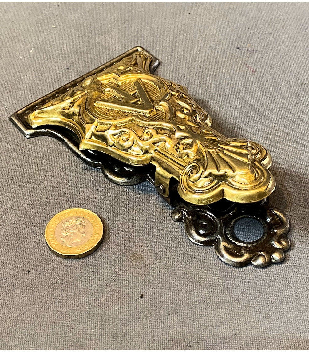 Brass Letter Clip — view 2