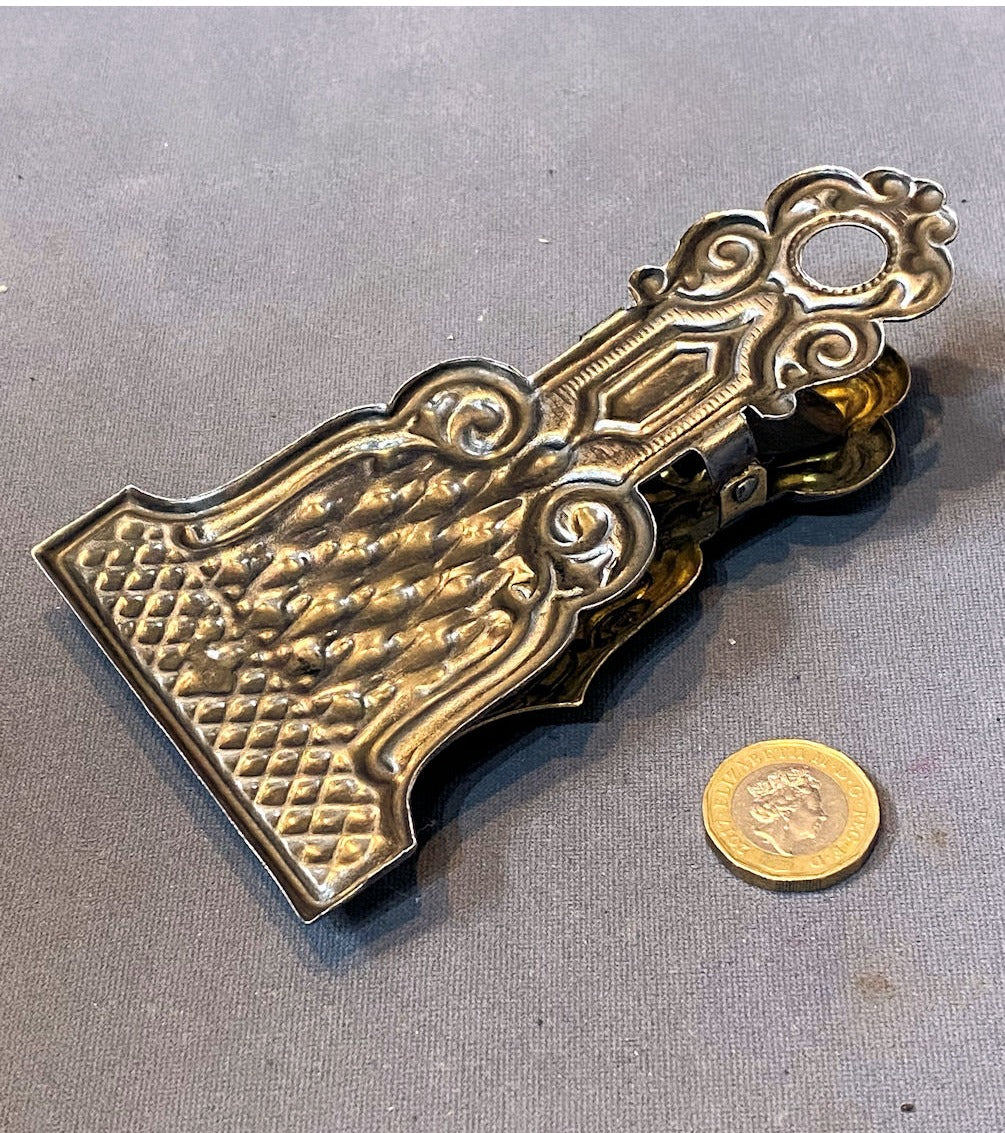 Brass Letter Clip — view 3